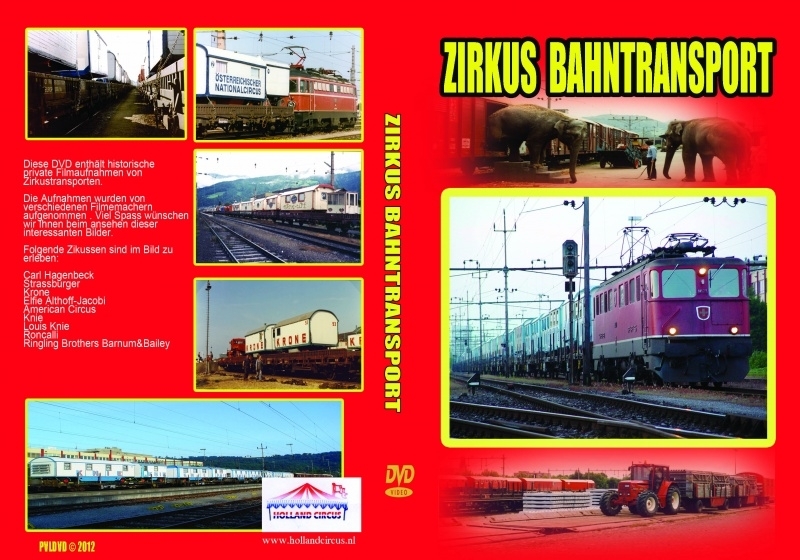 DVD Zirkus Bahntransport