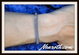 Steel bracelet 15cm m8