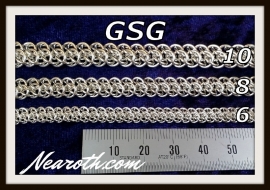 Zilveren ketting GSG m8