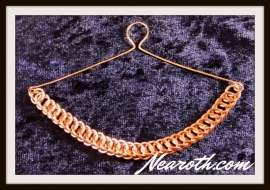 Necktie chain copper