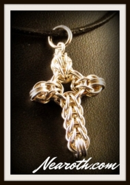 Pendant cross silver (925)