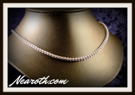 Steel necklace JPL 46,5cm m8