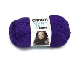 Caron Simply Soft Party 0006 Purple Sparkle