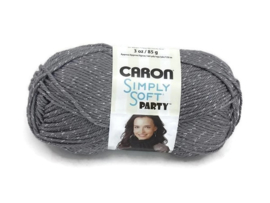 Caron Simply Soft Party 0019 Platinum Sparkle