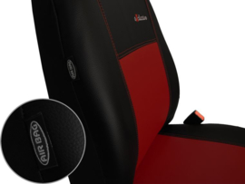 Bila Exclusive Schwarz/Bordeaux KUNSTLEDER  Art nr 90126