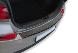 Hyundai ix20 I FL (2015-....) Hatchback 5 -  4  TRAPEZ -  Edelstahl Ladekantenschutz