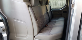 Housses de siège sur mesure  Renault Trafic II banquette arrière 3 pers en TISSU    Bj 2006-2014