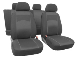 Passform Autositzbezüge VW T6 für Einzelsitz und Doppelbank vorne (2+1) aus Stoff