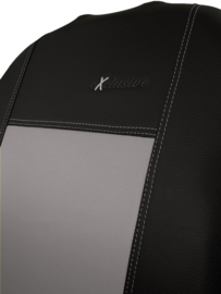 Bila Exclusive Schwarz/Grau  KUNSTLEDER  Art nr 90123