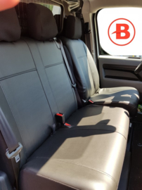Passform Autositzbezüge MAN TGE für Einzelsitz und Doppelbank vorne (2+1) aus Stoff bj 2017-heute
