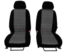 Tailor made car seat covers front seats S-Type Nissan IMMITATION LEATHER