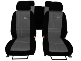 Passform Autositzbezüge S-Type für Nissan KUNSTLEDER