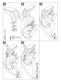 Accoudoir  FORD Focus  2015-2018 / Armster S
