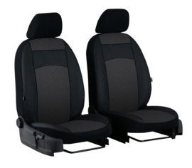 Passform Autositzbezüge Vordersitzen ROYAL für Seat  STOFF+KUNSTLEDER