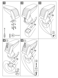 Armrest Suzuki Swift 2017 >  / Armster S Black