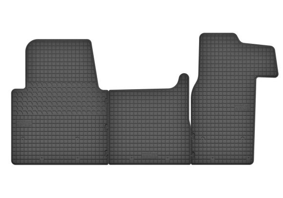 Für Renault Master 2010-2020 Leder Schonbezüge Sitzbezug Schwarz Wei96