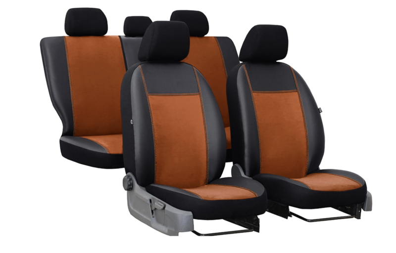 Passform Autositzbezüge Exclusive/Alcantara für HYUNDAI KUNSTLEDER/ALCANTARA, Massgeschneiderte Sitzbezüge für HYUNDAI