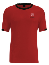 Padl Extreme t-shirt red/black