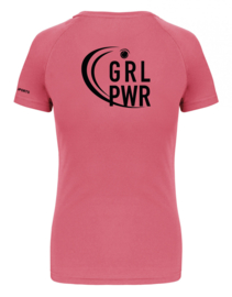 T-shirt Girl Power roos
