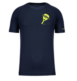 T-shirt Padel For Life donkerblauw