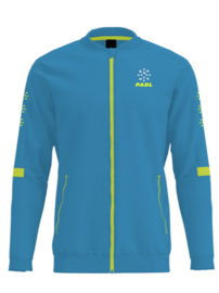 Padl Extreme training jacket ocean blue/fluo yellow