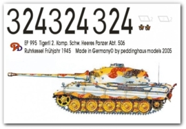 EP 0995 Tiger II 2. Komp. schw. Heeres Pz Abt. 506