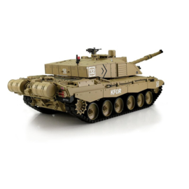 Heng Long 1/16 RC Challenger 2 sand BB+IR (Metal Tracks) (Desert) (HengLong Torro-Edition BB+IR)