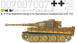 EP 1109 Wittmann laatste Tiger 2 SS Pz Abt 8. aug. 1944
