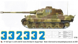 EP 1820 Tiger II 3/s.SS Pz. Abt 501 Uscha Otto Blase