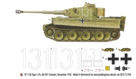 EP 1130 Schwere Heeres Pz Abt 501 Tiger Tunesien 1942