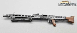 1/16 MG 42 german machine gun WW2 painted metal with folded bipod