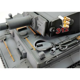 Torro 1/16 RC Tiger I Early Vers. grey BB Smoke (Cannon smoke at firing) (Torro Pro-Edition BB)