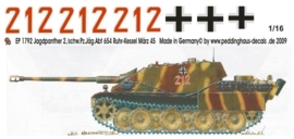 EP 1792 Jagdpanther 2.schw.Pz.Jaeg. Abt 654 Ruhr Kessel 1945