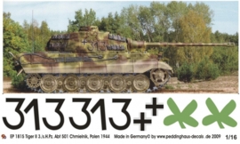 EP 1815 Tiger II 3./s.SS Pz Abt 501 Chmielnik 1944