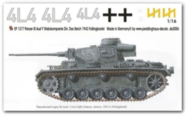 EP 1377 Panzer III Ausf. J Stabskompanie Das Reich Jan 43