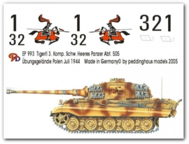 EP 0993 Tiger II 3. Komp. schw. Heeres Pz Abt 505