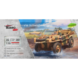 1/16 RC VW Schwimmwagen T166 grijs