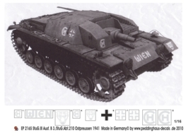 EP 2165 Stug III Ausf B Abt 210 Ostpreussen 1941