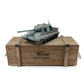 Torro 1/16 RC Jagdtiger grey IR Servo (Grey) (Torro Pro-Edition IR)