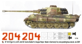 EP 1818 Tiger II 2./s.SS Pz. Abt 501 Uscha Stadler