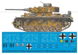 EP 2278 Panzer III Ausf.M 4.SS Pz.Reg. 3 Totenkopf, Kursk 1943