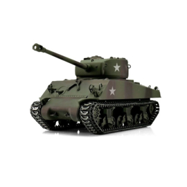 Torro 1/16 RC M4A3 Sherman 76mm camo BB (Green) (Torro Pro-Edition)