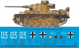 EP 2277 Panzer III Ausf. L 16.Pz Gre. Div. Russland 43