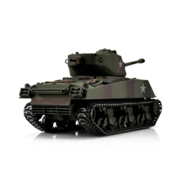 Torro 1/16 RC M4A3 Sherman 76mm camo BB (Green) (Torro Pro-Edition)