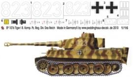 EP 1076 Tiger I , 8. Komp. Das Reich