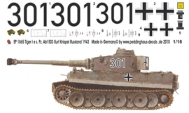 EP 1865 Tiger I s. Pz. Abt 503 Kurt Knispel