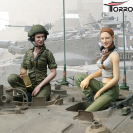 1/16 IDF Female Tank Crew Set