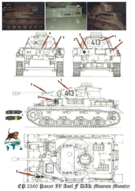 EP 2360 Panzer IV DAK Museum Munster schaal 1:16
