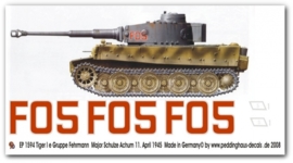 EP 1594 Tiger I Ausf. E Gruppe Fehrmann
