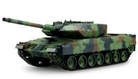 Leopard 2A6  1:16 with BB shoot unit 6mm with 2.1 steel gearboxes